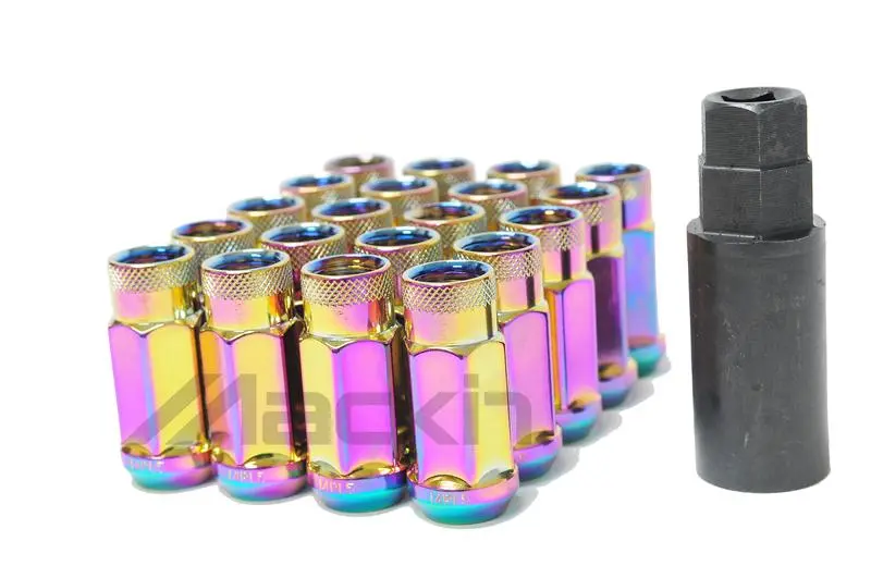 Wheel Mate Monster Open-End Lug Nut Set — 20-Pack, Purple Anodized, 14Mm X 1.50 Pitch 1