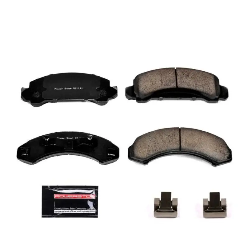 Power Stop 87-97 Ford Aerostar Front Z23 Evolution Sport Brake Pads W/Hardware 1