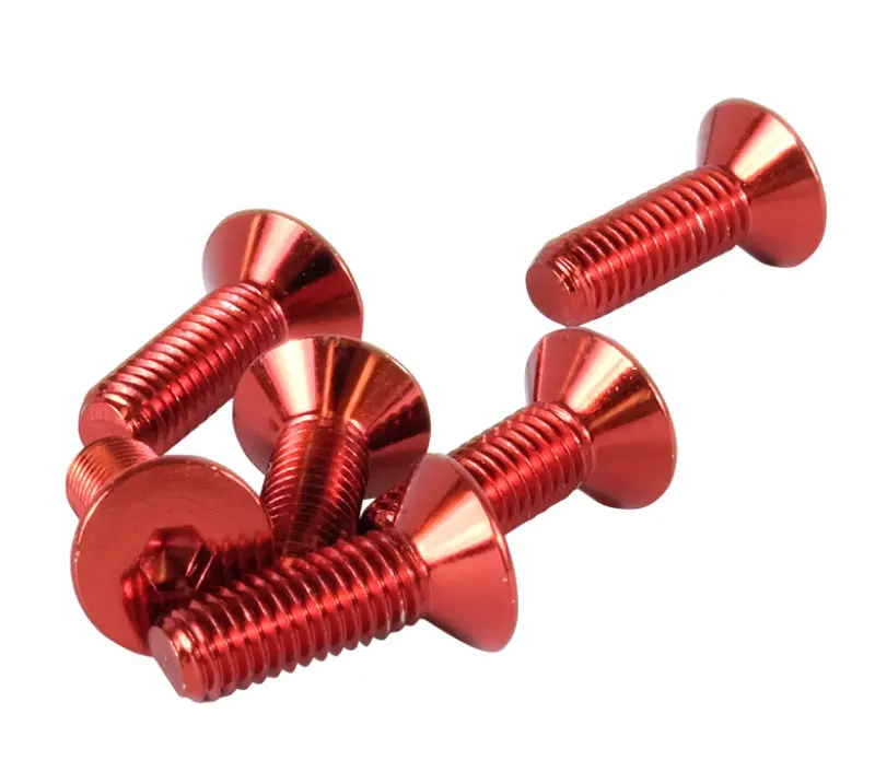 Nrg Conical Steering Wheel Bolt Upgrade Kit – Red Anodized 1