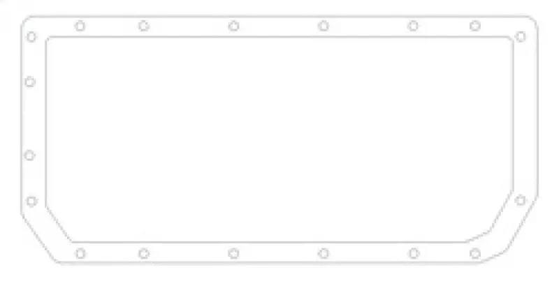 Cometic Oil Pan Gasket For Chrysler A4 Block – .060" Thickness, Afm Design 1