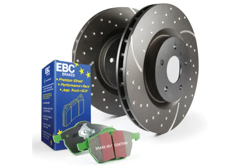 Ebc S10 Greenstuff Brake Pad And Gd Rotor Kit 2