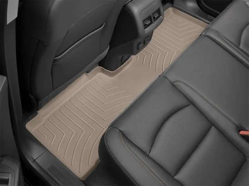 Weathertech Rear Floor Liners For 2019–2020 Bmw X5 Xdrive40I – Tan Interior Fit 1
