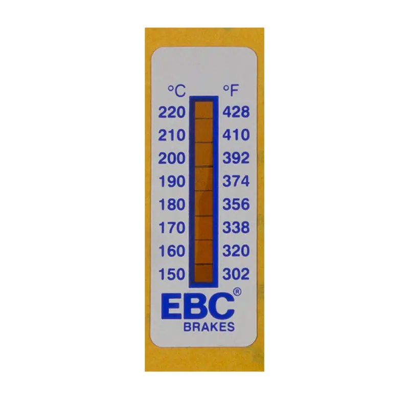 Ebc Racing Caliper Temperature Monitoring Strips (8-Pack) 1