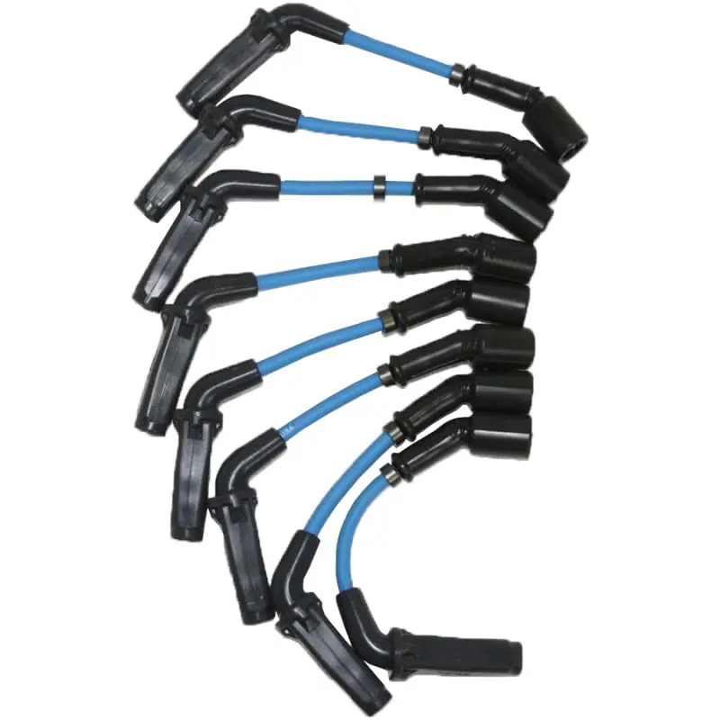 Granatelli High-Performance Coil-Near-Plug Ignition Wire Kit – Blue, Fits 1999–2023 Gm 6.0L/6.2L Ls-Based Engines 1