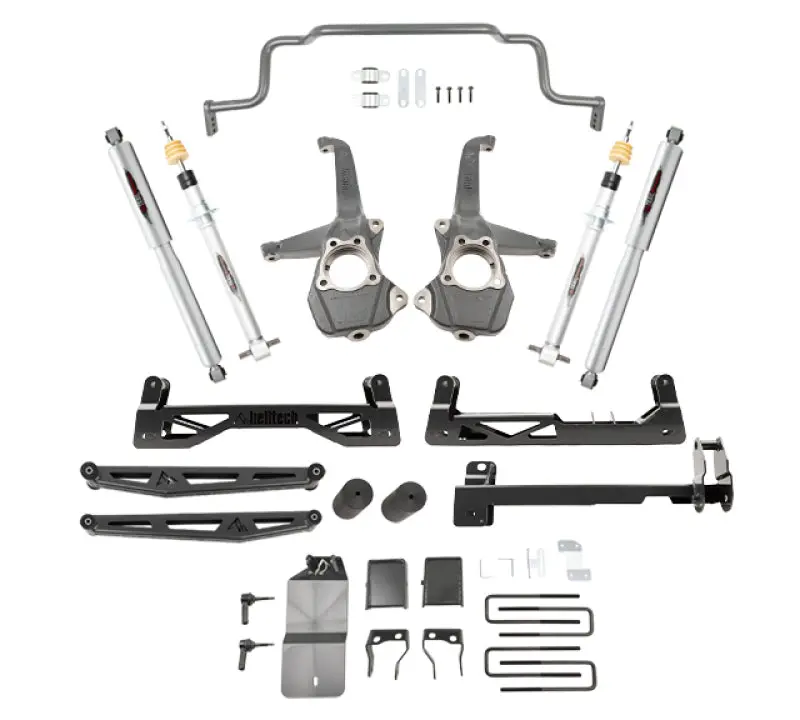 Belltech 6-Inch Front And Rear Lift Kit With Shocks & Front Sway Bar For 2019–2020 Chevrolet Silverado / Gmc Sierra 1500 4Wd 1