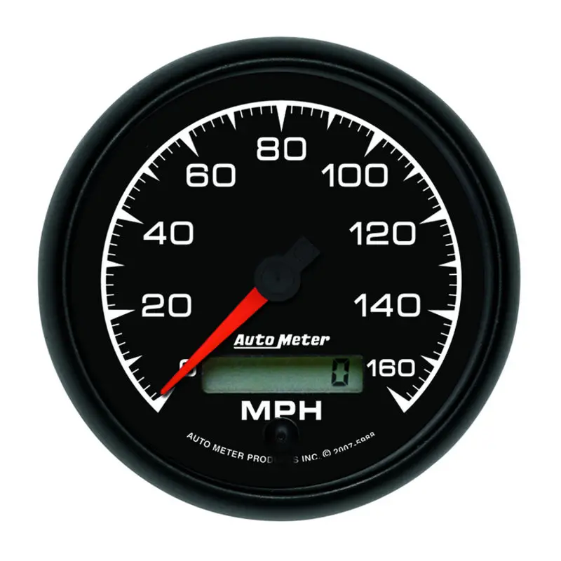 Autometer Es Series 85.7Mm Electric Programmable Speedometer – In-Dash, 160 Mph Range 1