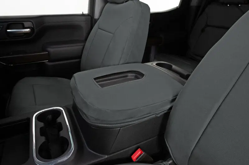 Covercraft Endura Precisionfit Seat Covers For 2021–2024 Ford Bronco Front Row – Charcoal Interior 2