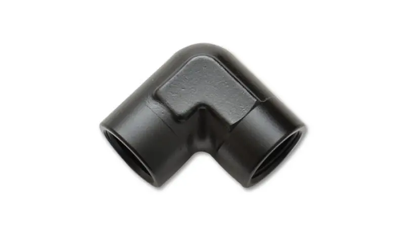 Vibrant 1/8" Npt 90-Degree Female Pipe Coupler – Precision-Machined Fitting 1