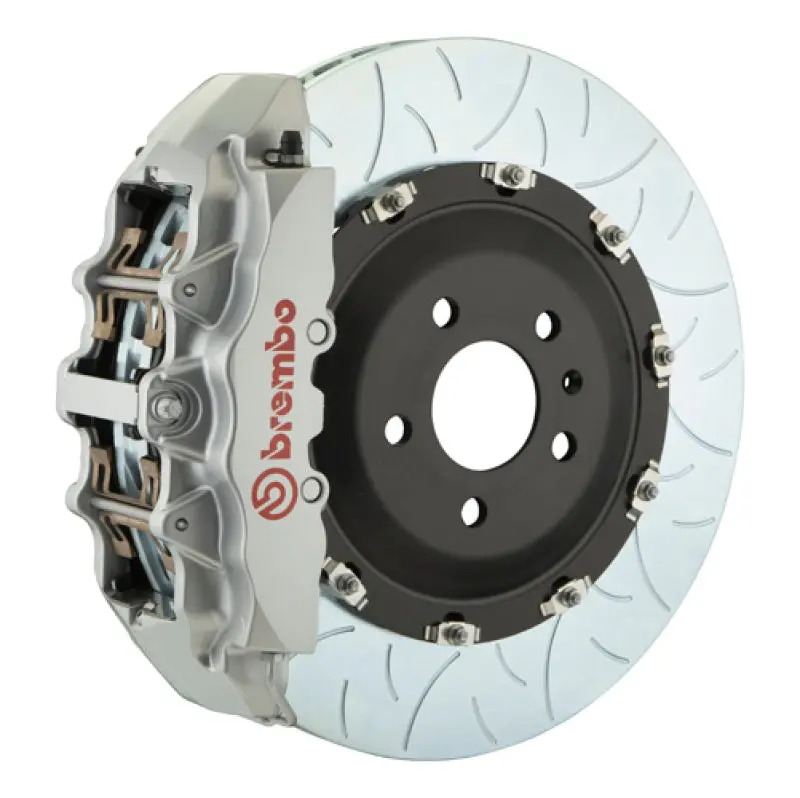 Brembo Gt Big Brake Kit For 2015–2023 Mustang – Front, 6-Piston Calipers, 380X34Mm Slotted Two-Piece Rotors 1
