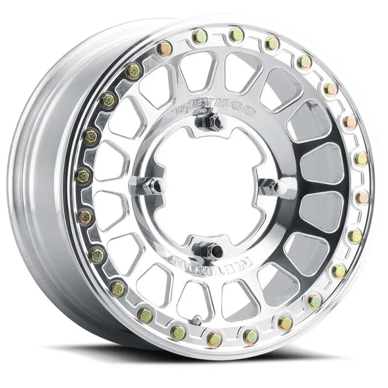 Method Mr413 Beadlock Wheel – 15X10In, 5+5 Offset, 4X136 Bolt Pattern, 96Mm Centerbore, Polished 1