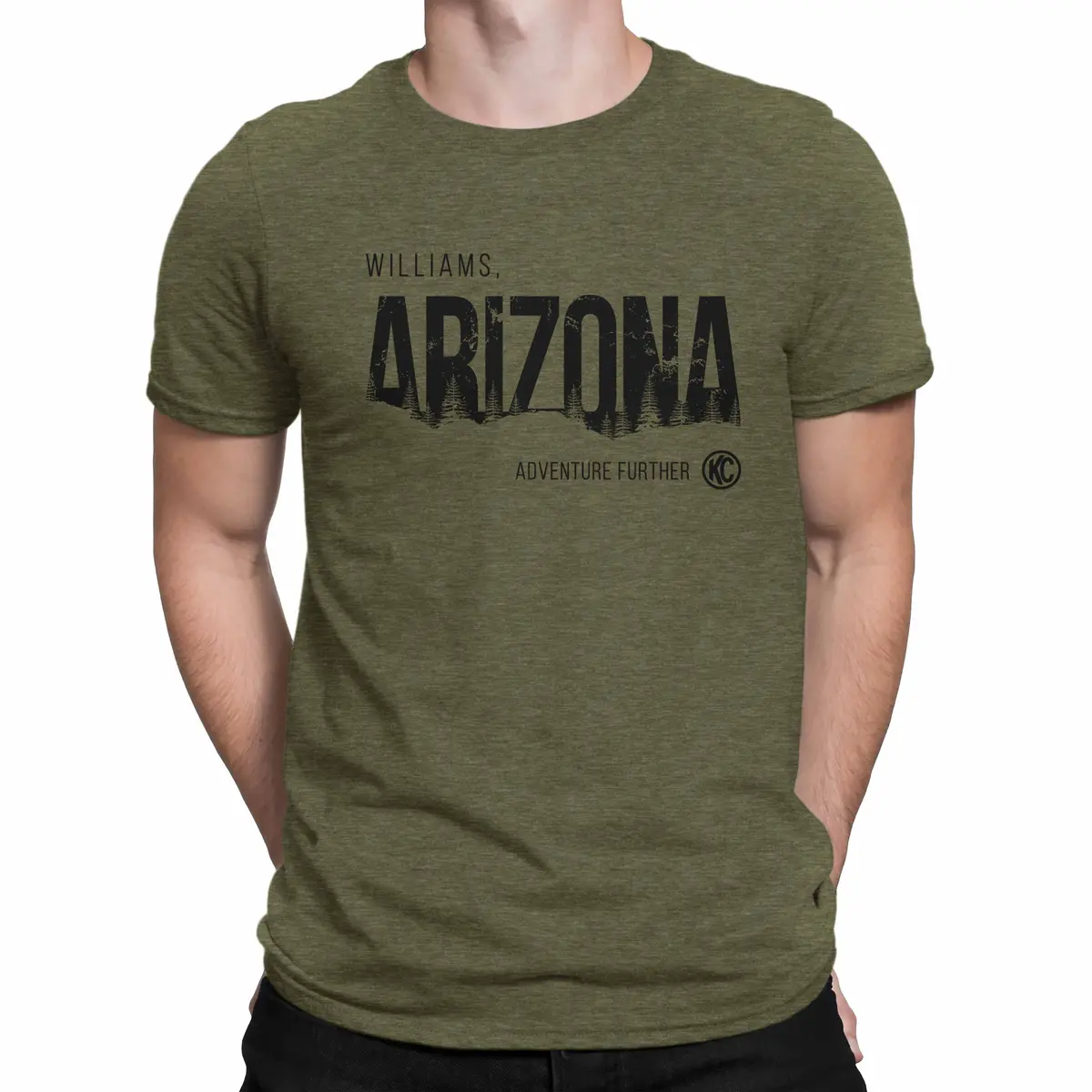 Kc Hilites Arizona-Themed Cotton T-Shirt – Forest Green, 3Xl 1