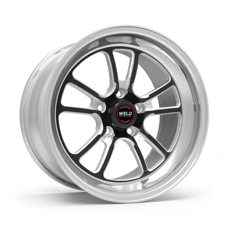 Weld S70 20X10 / 5X4.75 Bp / 7.5In. Bs Black Wheel (Low Pad) - Non-Beadlock 1