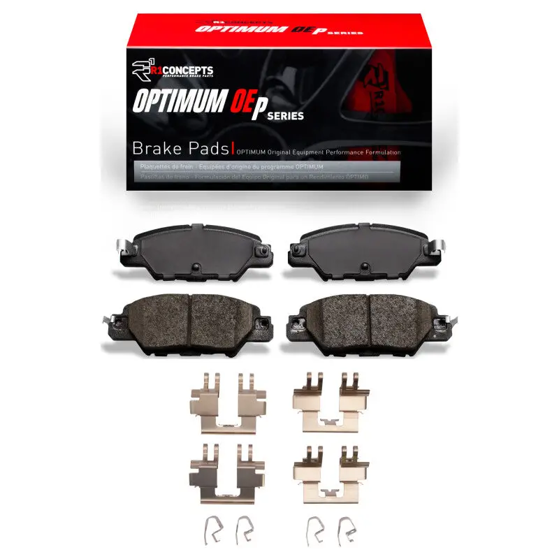 R1 Rear Oe-Grade Brake Pad & Hardware Kit For 2016–2025 Mazda Cx-5 1