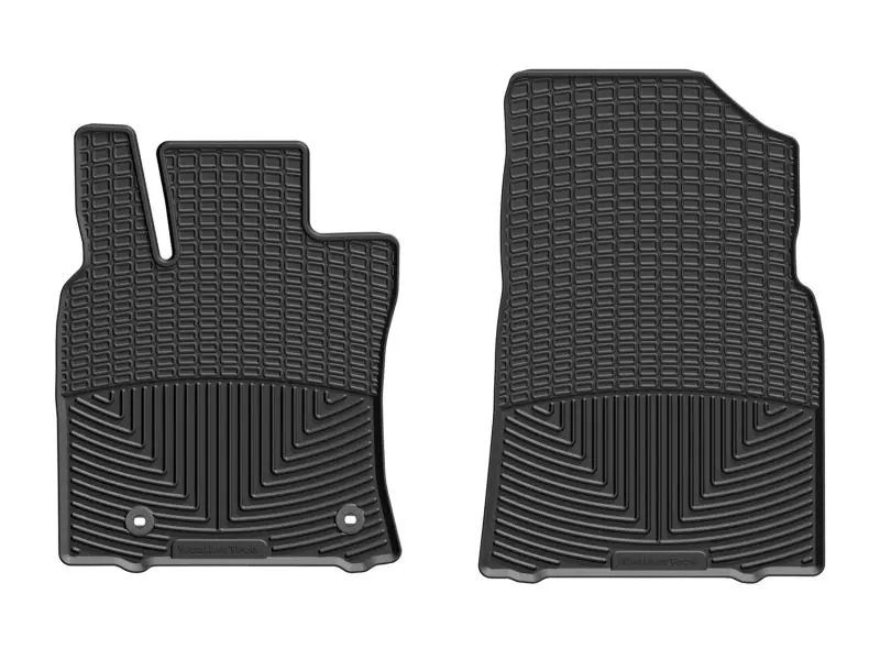 Weathertech Front All-Weather Floor Mats For 2019+ Toyota Avalon (Black Rubber) 1