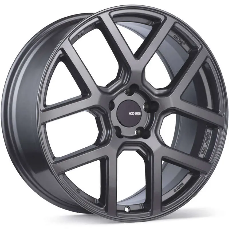Enkei Yx-5 18X8 Inch Lightweight Alloy Wheel, 5X114.3Mm, +35Mm Offset, 72.6Mm Centerbore, Gunmetal 1
