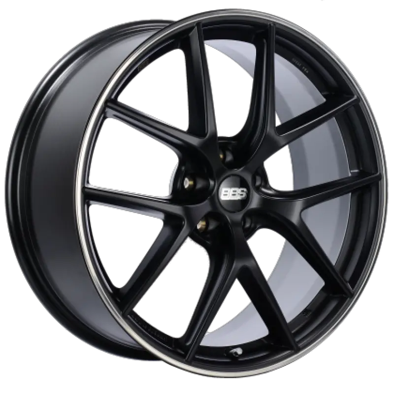 Bbs Ci-R Forged Alloy Wheel – 20X9.5", Satin Black W/ Polished Rim Protector 1