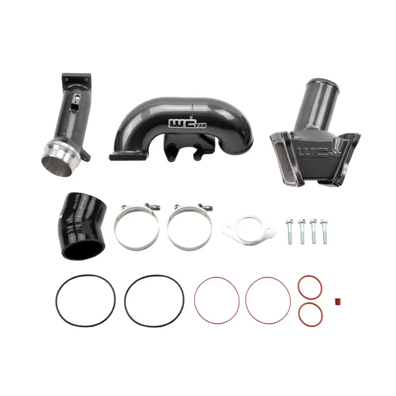 Wehrli 06-07 Lbz Duramax High Flow 3In Y-Bridge Kit - Bengal Blue 1