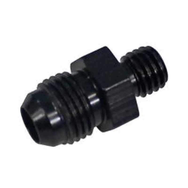 Fragola -8An To 14° Flare Adapter – 1.5" Length, Black Anodized 1