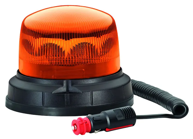 Hella Ledbeacon 930V Amber Magnet Mount 2Xd 1