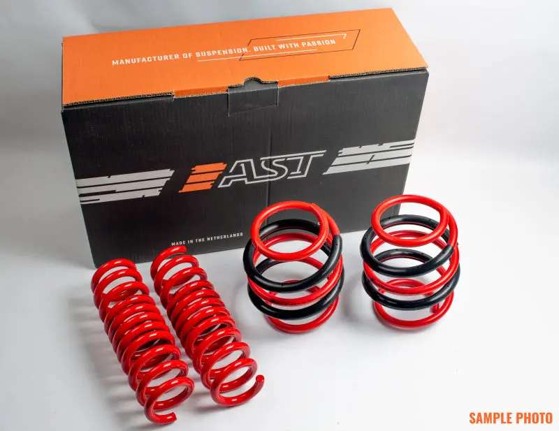Ast Lowering Spring Set For 2001–2004 Volvo V40 And S40 – 30Mm Front / 25Mm Rear Drop 1