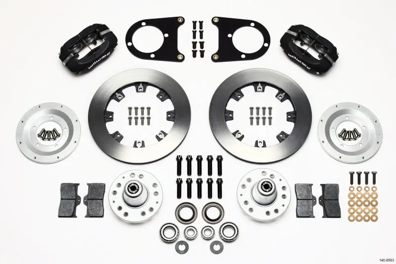 Wilwood Forged Dynalite Front Brake Kit For 1937–1948 Ford Passenger Cars – 12.19" Rotor, Spindle-Mount Design 1