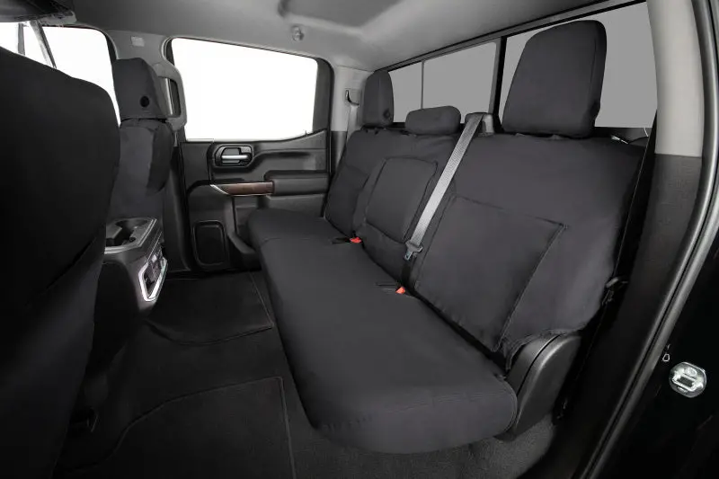 Covercraft 22-23 Ford Bronco Polycotton Seatsaver Custom Front Row Seat Covers - Charcoal 2