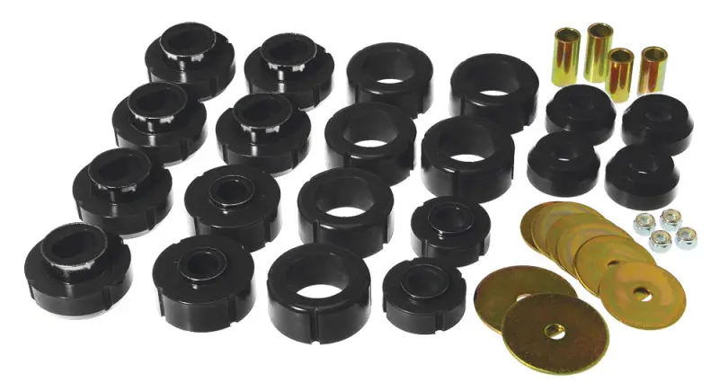 Prothane Body Mount Kit For 1981–1991 Chevrolet K10 Blazer – Black Polyurethane 1