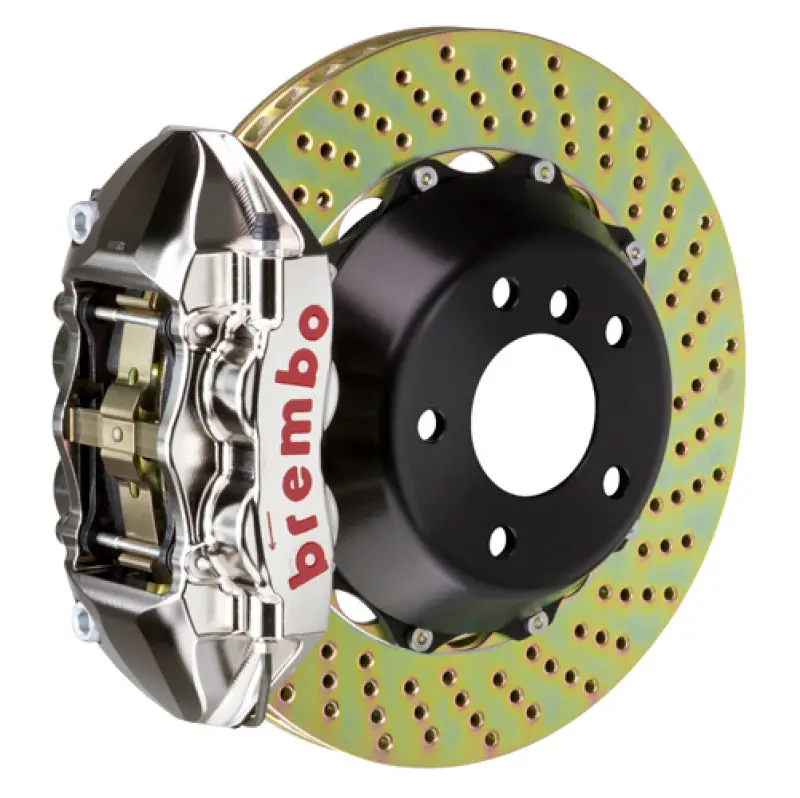 Brembo 09-16 Z4 Sdrive 28I/30I/35I Front Gtr Bbk 4 Piston Billet 365X29 2Pc Rotor Drilled- Nickel 1