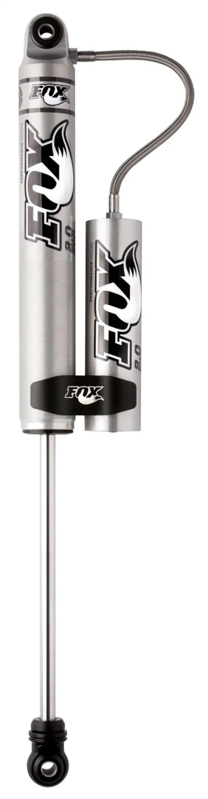 Fox 2.0 Performance Series Remote-Reservoir Shock – 6.5In Lift, Smooth Body Design, Eyelet Mounts (Black) 2
