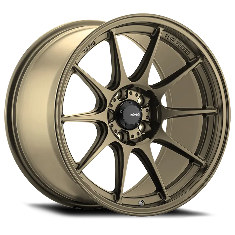 Konig Dekagram 18X9.5 Inch Forged Alloy Wheel, 5X114.3Mm Pcd, +35Mm Offset, Gloss Bronze 1