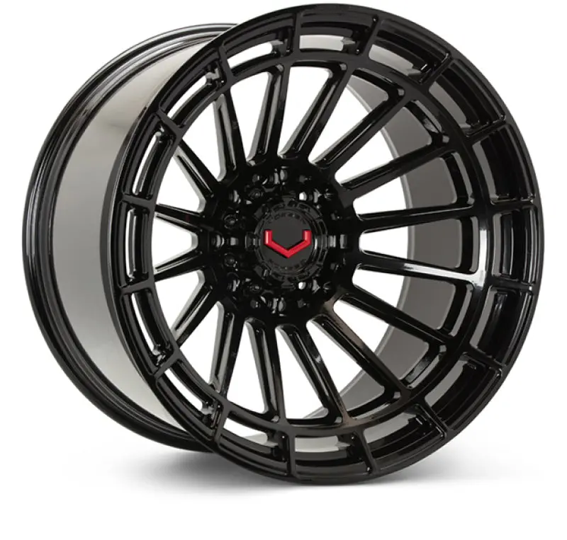 Vossen Lcx-01 22X10 - 8X165.1 - Et18 - Super Deep - 125.1 - Gloss Black Wheel 1