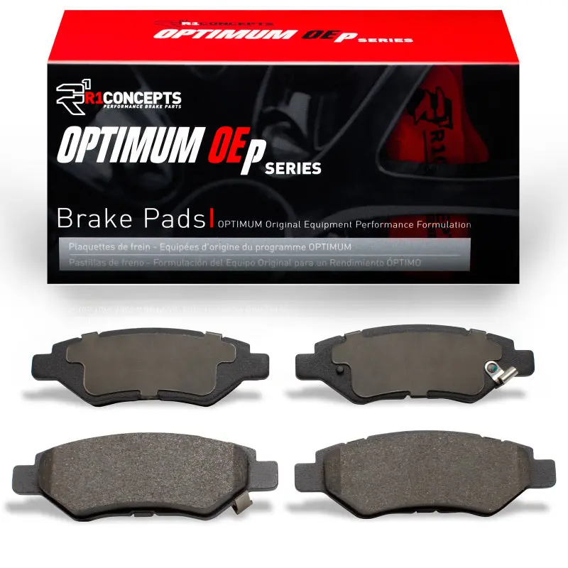 R1 Optimum Oe Replacement Brake Pads For 2008–2016 Cadillac Cts Rear 1