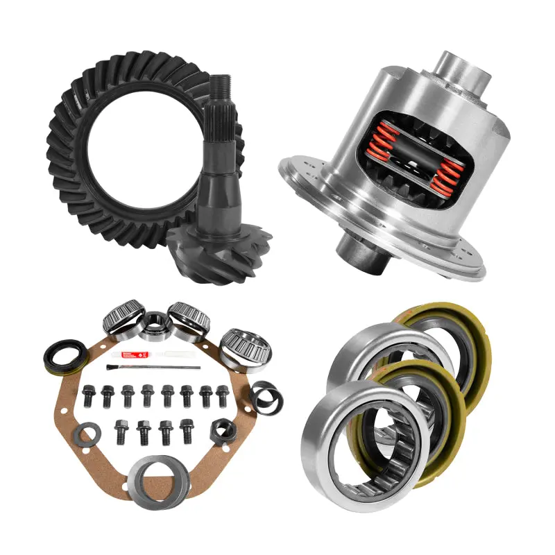 Yukon 9.25" Chy Rear Ring And Pinion Install Kit – 3.21 Ratio, 31-Spline Positraction, 1.7" Axle Bearings 1