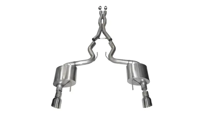 Corsa Xtreme Cat-Back Exhaust System For 2015 Ford Mustang Gt 5.0L 1