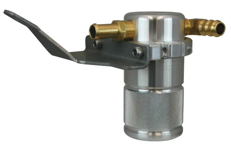 Moroso Air/Oil Separator Catch Can For 2007–2011 Jeep Jk Wrangler 3.8L – Small Billet Aluminum Body 1
