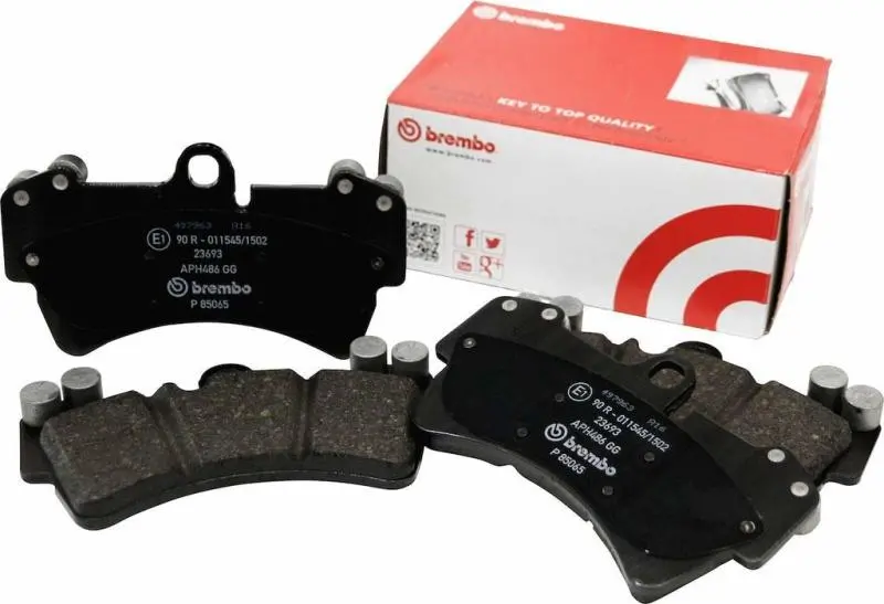 Brembo Front Ceramic Brake Pads For 2005–2007 Ford F-250/F-350 Super Duty – Oe Equivalent Nao Formulation 1