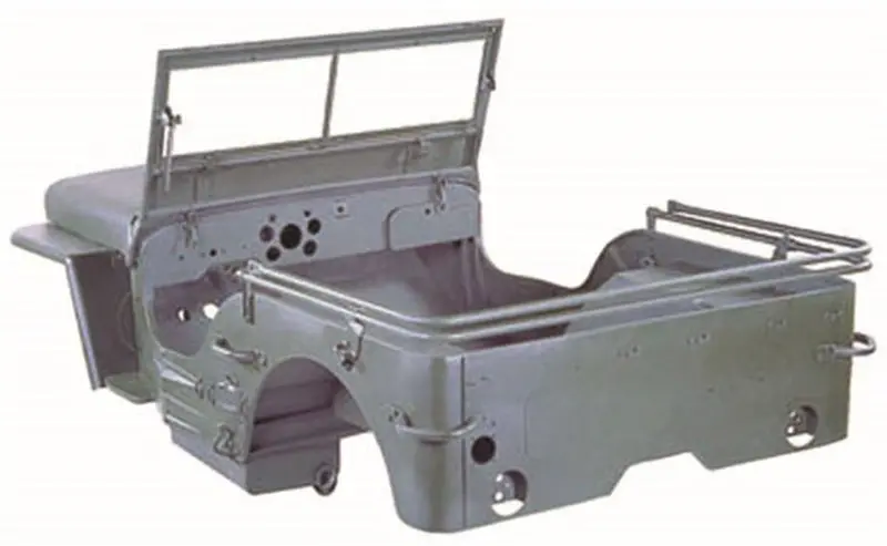 Omnix Steel Body Restoration Kit For 1944–1945 Willys Mb Military Jeep 1