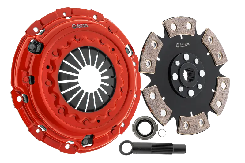 Action Clutch Stage 6 Performance Clutch Kit For 2006–2014 Toyota Yaris 1.5L (1Nz-Fe Engine) 1