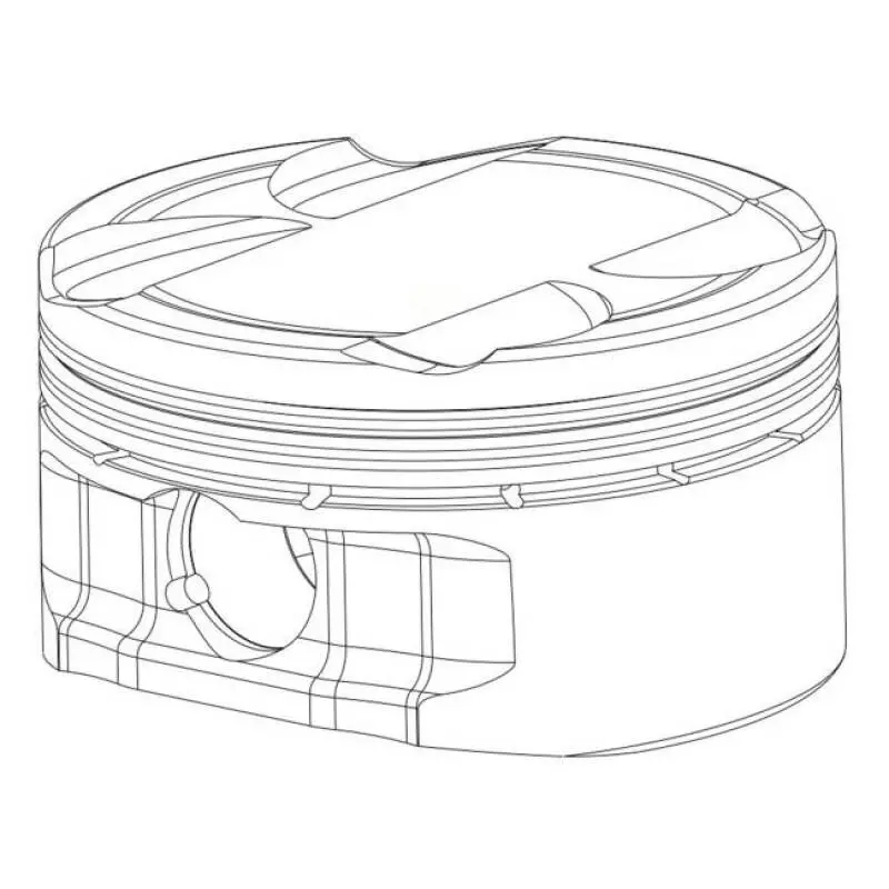 Cp Pistons & Rings For Honda H22 Engine – 87.5Mm Bore, +0.5Mm Oversize, 11.5:1 Compression Ratio 1